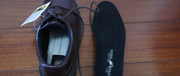 奇葩的鞋垫设计：Deer Stags 皮鞋晒单