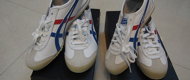 美国版回力，经典蓝白色：Onitsuka Tiger 鬼冢虎 Mexico 66 休闲鞋