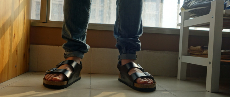 夏天の滋味：Birkenstock 勃肯男士 Milano SFB 凉鞋