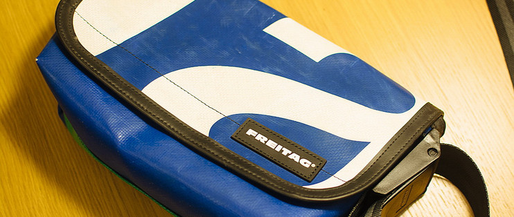 环保包袋品牌：FREITAG 单肩包