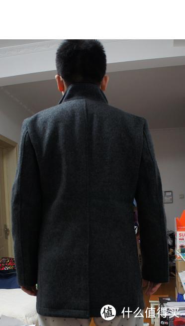 矮个的大衣追求：实体店入手MUJI 无印良品新西兰羊毛混纺男款立领短大衣