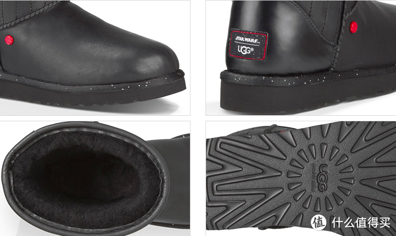 黑武士的雪地靴：UGG australia 星战系列达斯•维德限量款鞋履