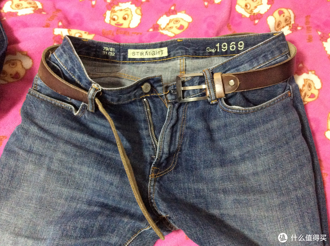 价值17.1元的ERQ牛仔裤低腰直筒90101