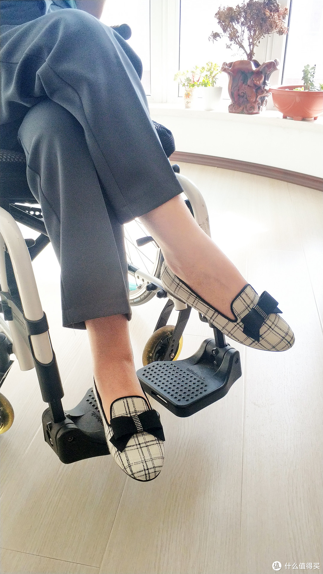 轮椅上的穿搭 篇三：一点心得，哈森HL92420平底单鞋