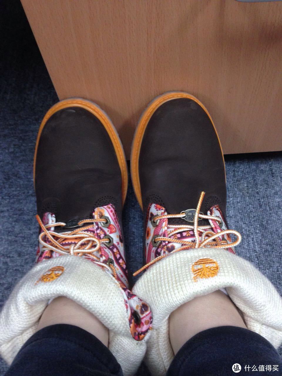 Timberland 添柏岚 roll top boots 女士翻口靴