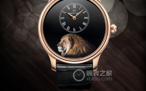 兽王的工艺之美 品鉴雅克德罗雄狮时分小针盘腕表