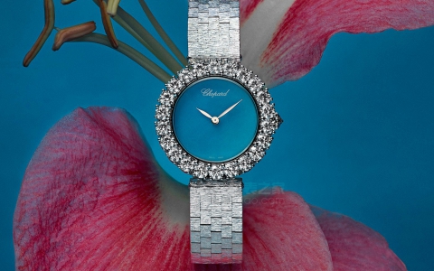 梦中的天蓝 品鉴萧邦L’Heure du Diamant系列珠宝腕表