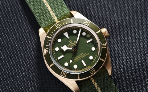 为何我们总爱绿表？品鉴帝舵碧湾1958型18K腕表