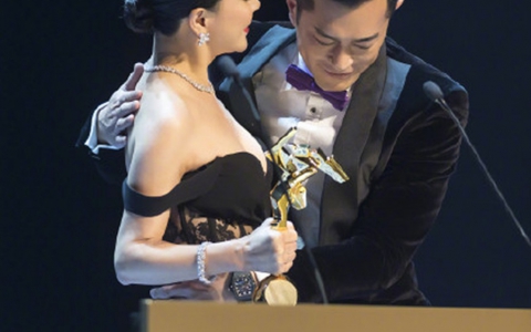 亚洲电影大奖，最佳男主角古天乐戴了一块里查德米尔