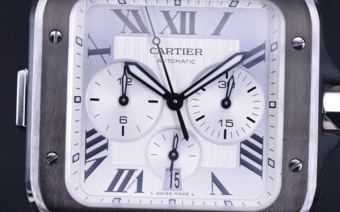 突破记录 实拍卡地亚Santos de Cartier系列计时码表