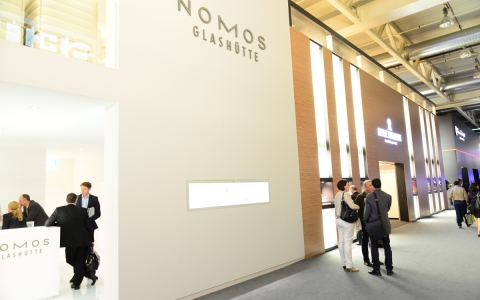 2013巴塞尔表展NOMOS展台秀