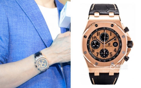 隐藏表迷——罗晋 最爱皮质表带手表的儒雅绅士
